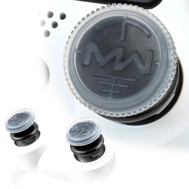 2Pcs Hand Grip Extenders Caps for PS4 Game Controller Gamepad Thumb Stick Grips High/Low Rise Covers For PS4 5,Xbox