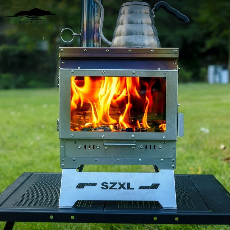 Firewood Fireplace Master Firewood Fireplace Outdoor Winter Heating Furnace Firewood stove Camping