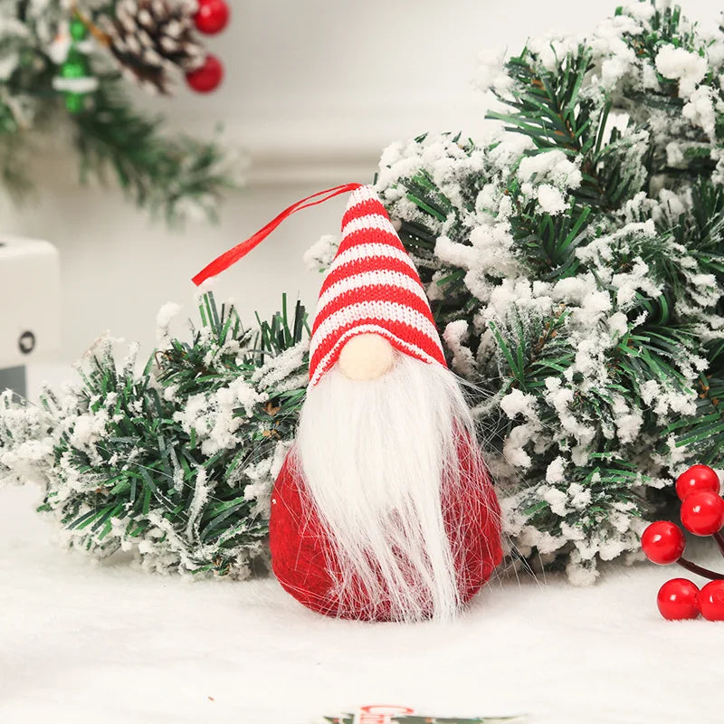 Navidad 2025 New Year 2024 Gifts Christmas Santa Faceless Gnomes Dolls Christmas Decorations for Home Xmas Tree Decor Ornaments